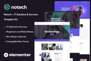 Notech – IT Solutions & Services Template Kit