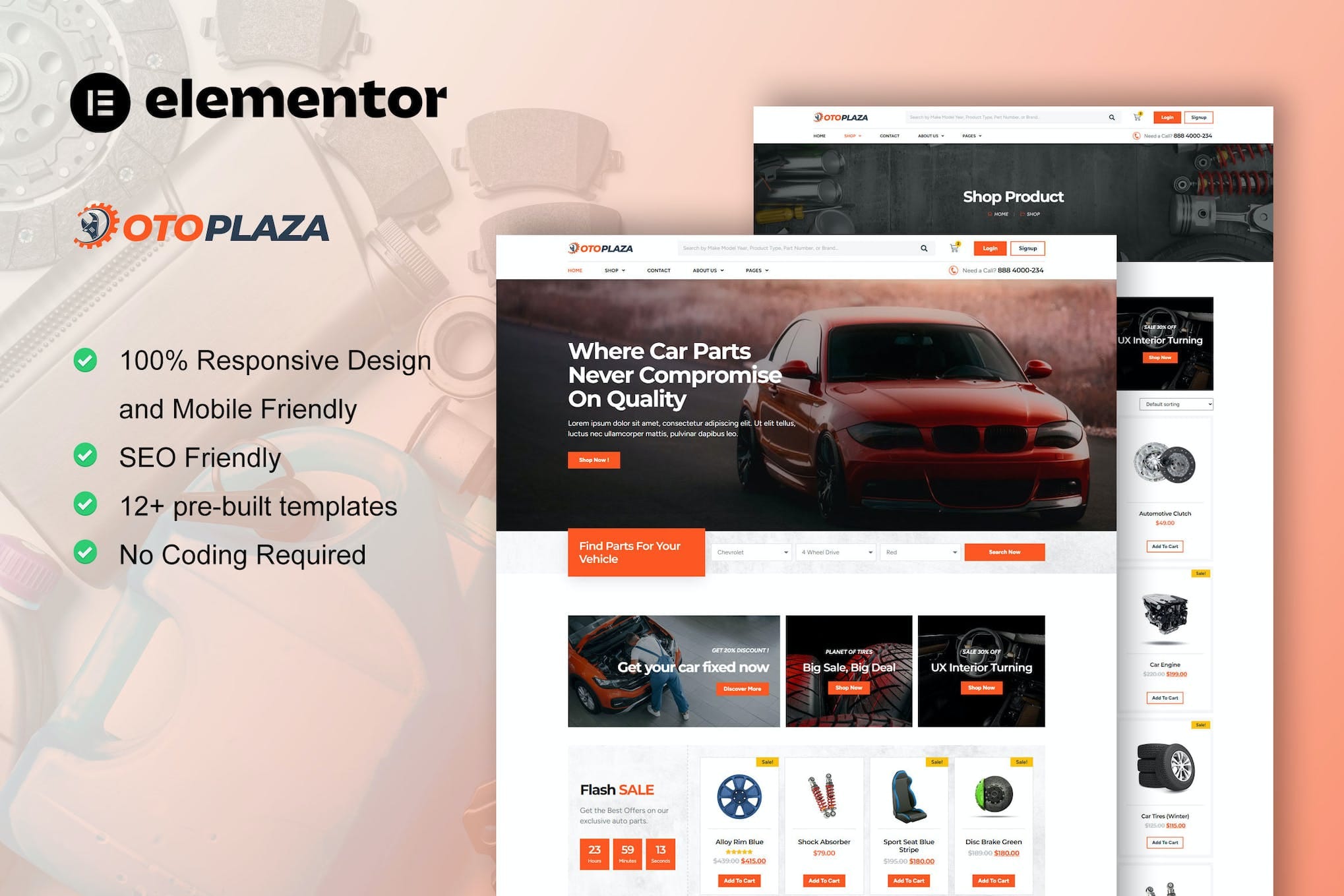 otoplaza-auto-parts-store-accessories-elementor-pr OtoPlaza – Auto Parts Store & Accessories Elementor Pro Template Kit