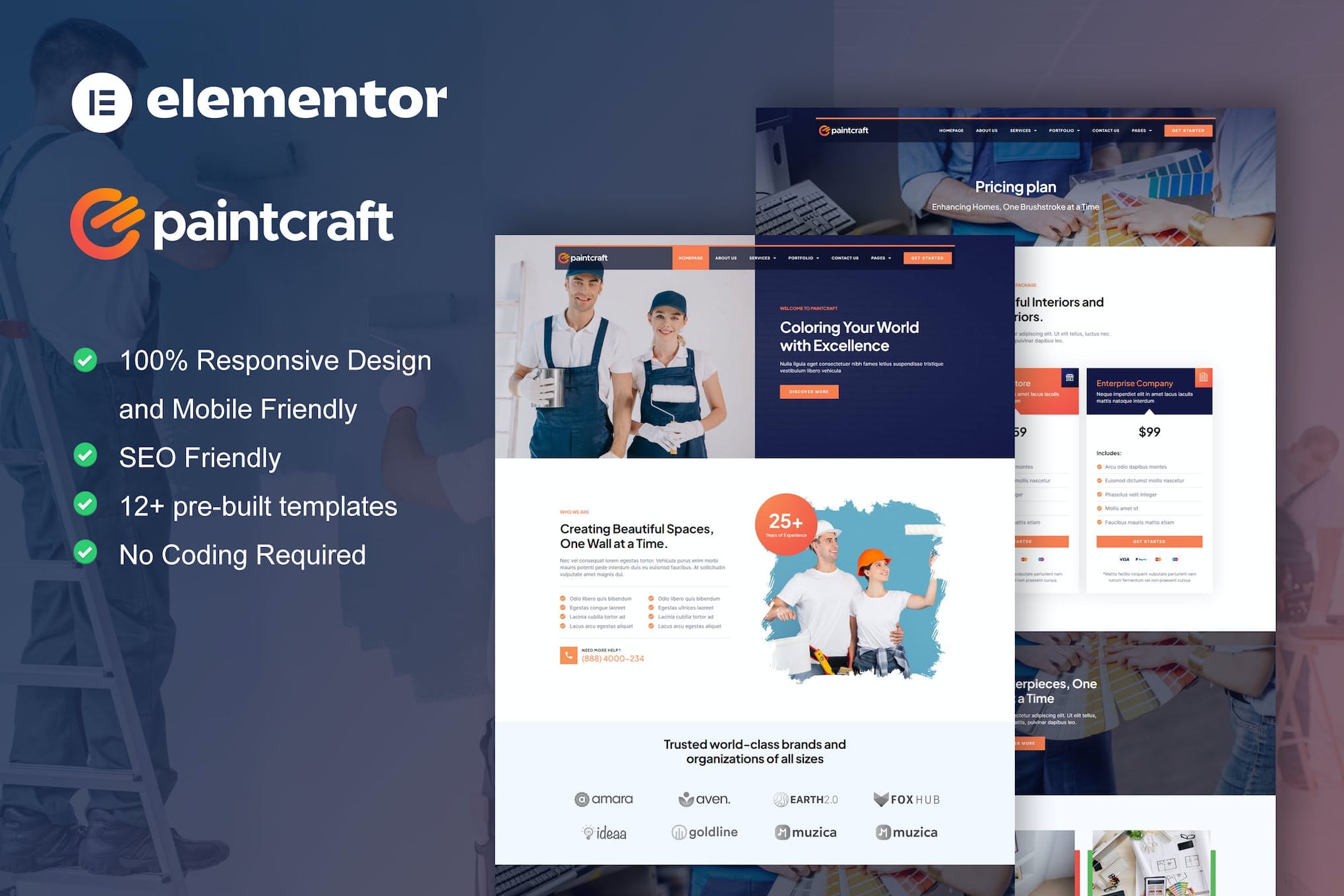 paintcraft-painting-wallpapering-service-elementor PaintCraft – Painting & Wallpapering Service Elementor Template Kit