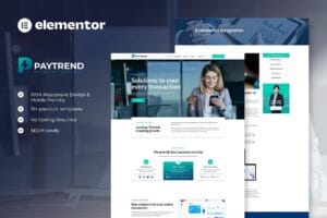 Paytrend – Online Payment Gateaway Elementor Template Kit