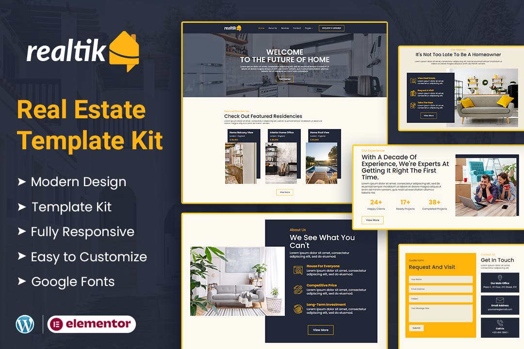 realtik-real-estate-property-sales-elementor-templ Realtik – Real Estate & Property Sales Elementor Template Kit
