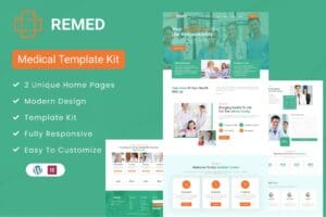 Remed – Medical Clinic Elementor Template Kit