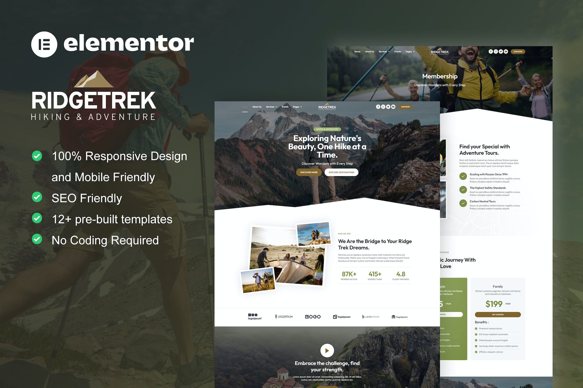 ridgetrek-hiking-adventure-elementor-template-kit RidgeTrek – Hiking & Adventure Elementor Template Kit
