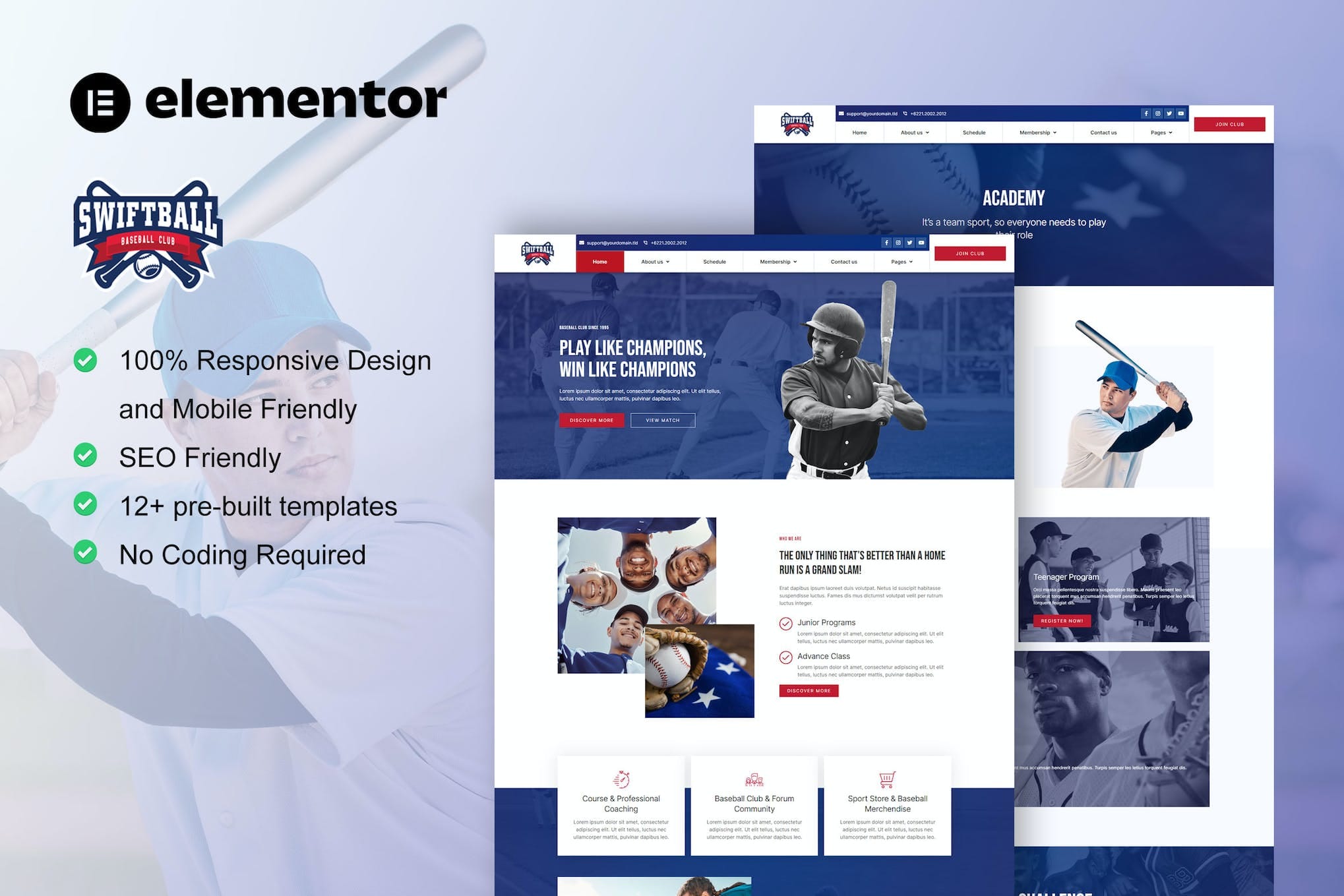 swiftball-baseball-team-sport-club-elementor-pro-t SwiftBall – BaseBall Team & Sport Club Elementor Pro Template Kit