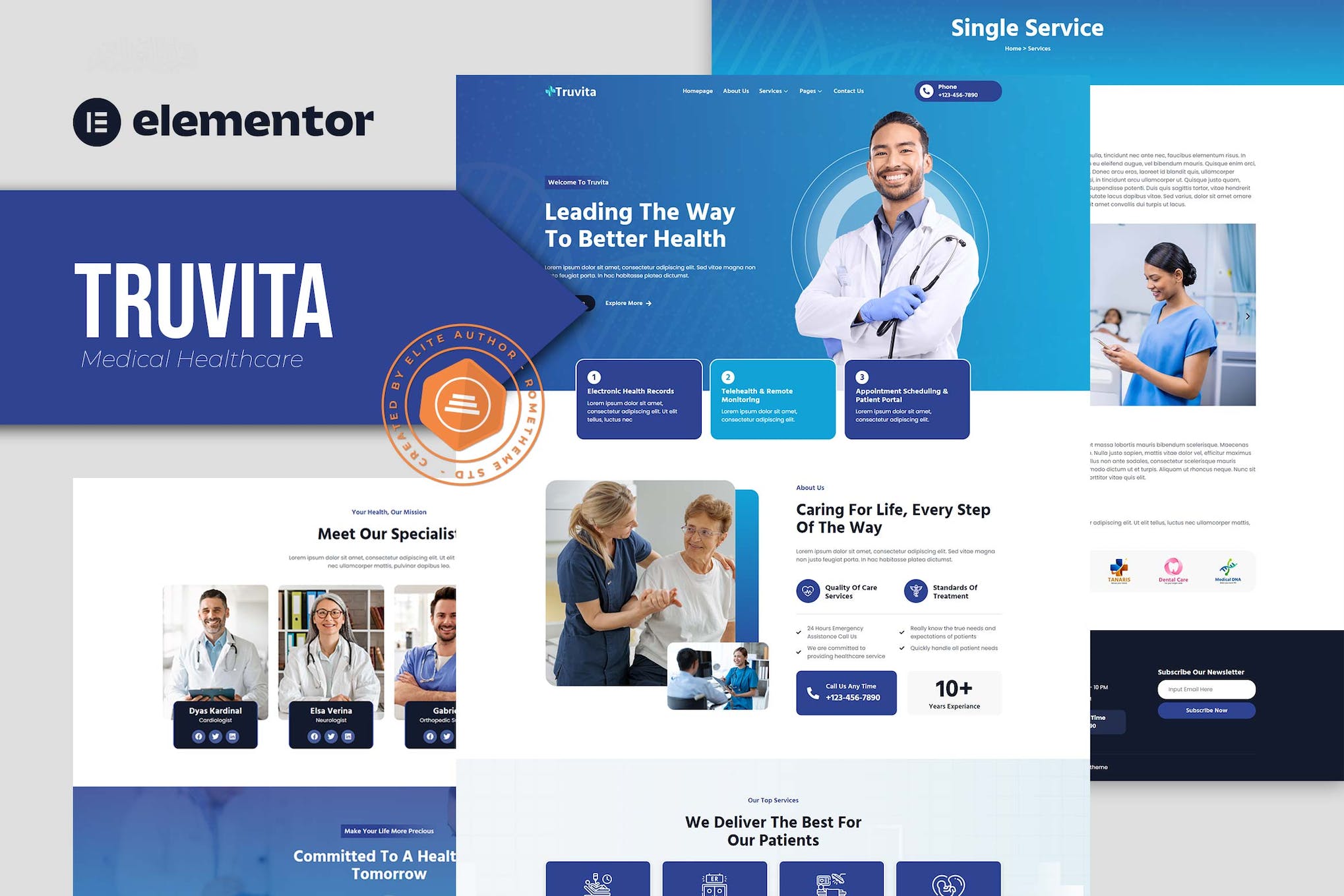 truvita-medical-healthcare-elementor-template-kit Truvita – Medical Healthcare Elementor Template Kit