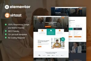 Virtasst – Virtual Assistant Service Elementor Template Kit