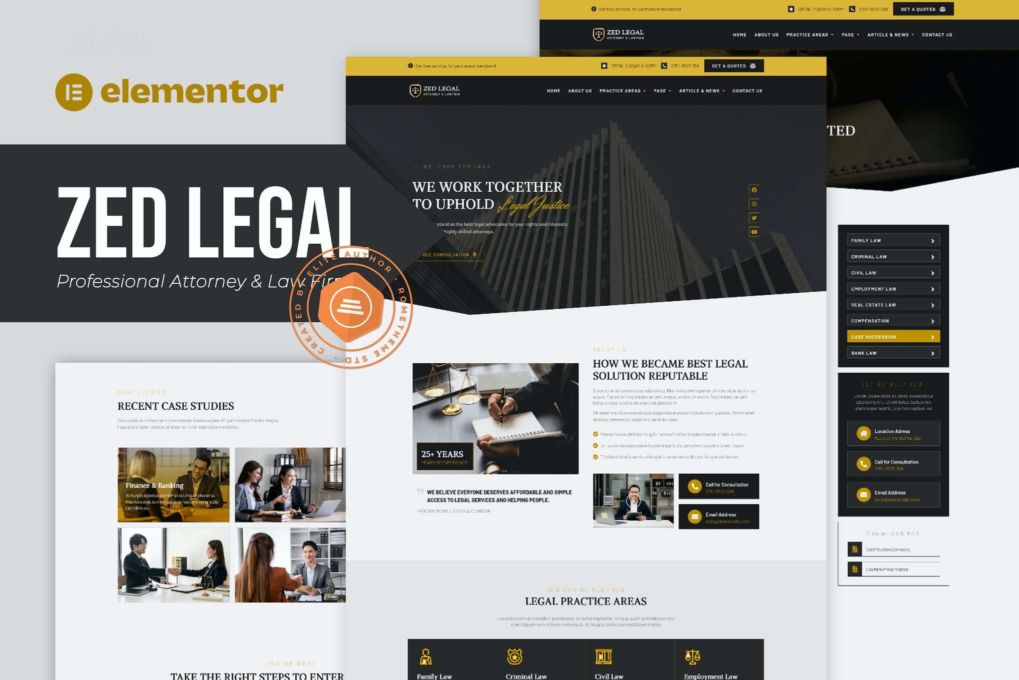 zed-legal-professional-attorney-law-firm-elementor Zed Legal – Professional Attorney & Law Firm Elementor Template Kit