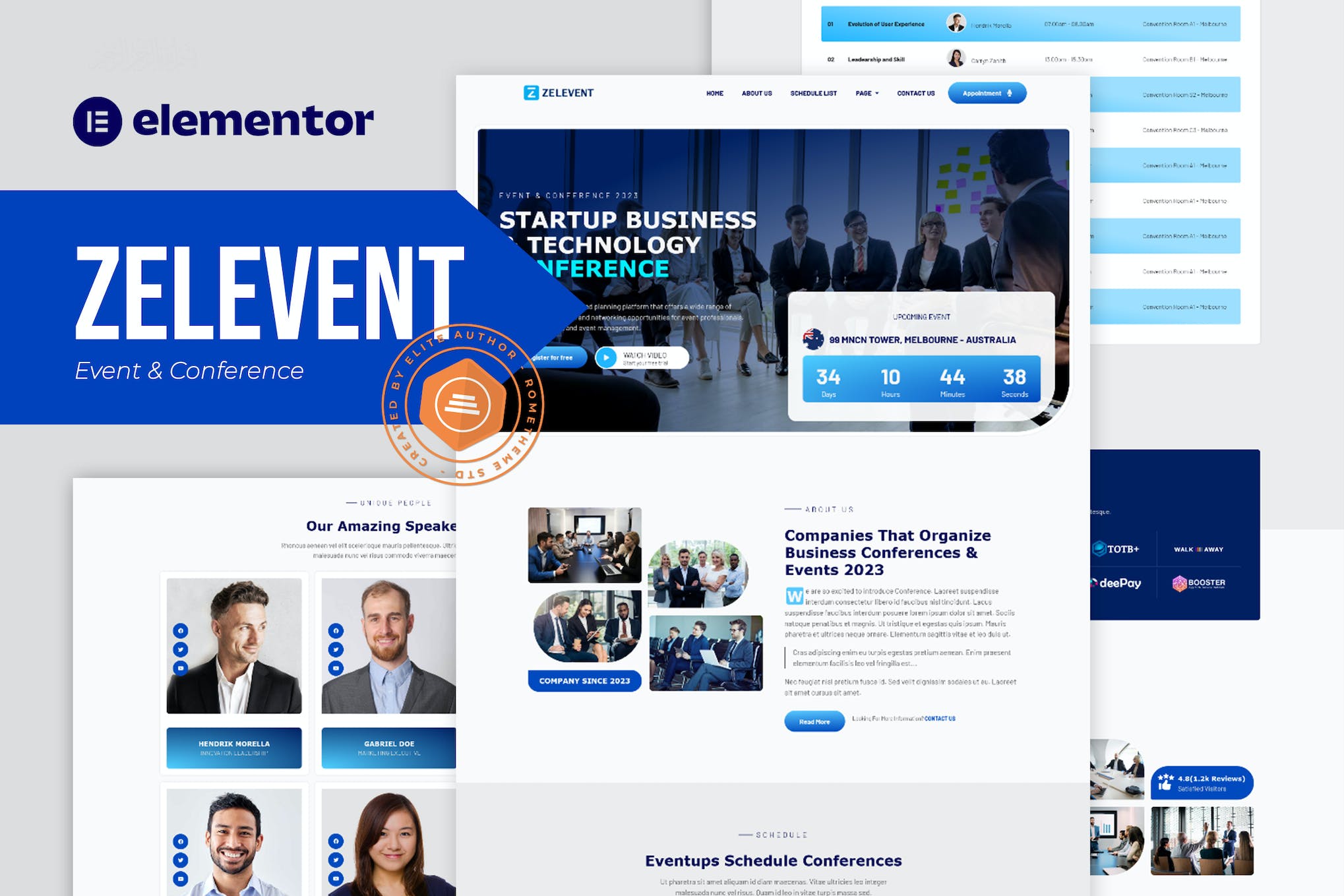 zelevent-event-conference-elementor-template-kit Zelevent – Event & Conference Elementor Template Kit