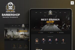 Hector – Barbershop Elementor Template Kit