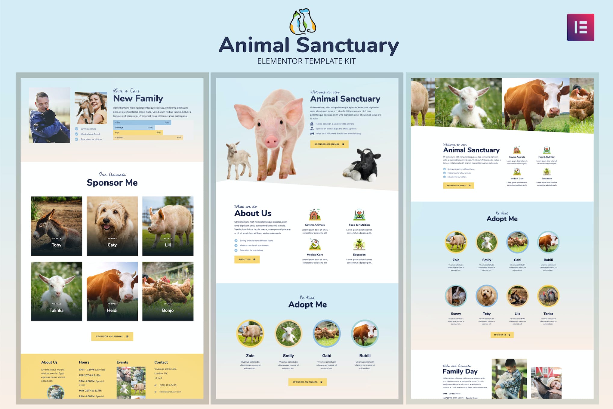 animal-sanctuary-non-profit-template-kit Animal Sanctuary – Non-Profit Template Kit