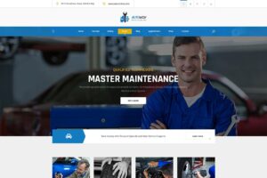 Automov – Car Repair & Services Elementor Template Kit