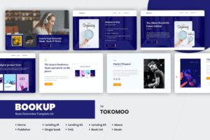 Bookup | Book Store Elementor Template Kit