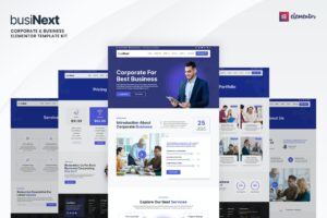 Businext – Corporate Business Elementor Template Kit
