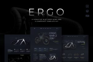 ERGO – Bike & Cycling WooCommerce Elementor Template Kit