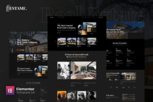 Estame – Real Estate Elementor Template Kit