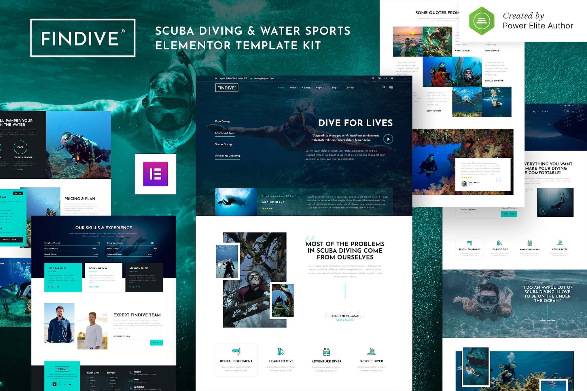 findive-scuba-diving-water-sports-elementor-templa Findive – Scuba Diving & Water Sports Elementor Template Kit