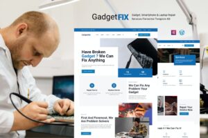 GadgetFIX – Gadget, Smartphone & Laptop Repair Services Template Kit