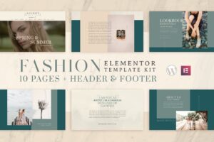 Infinity Fashion – WooCommerce Elementor Template Kit