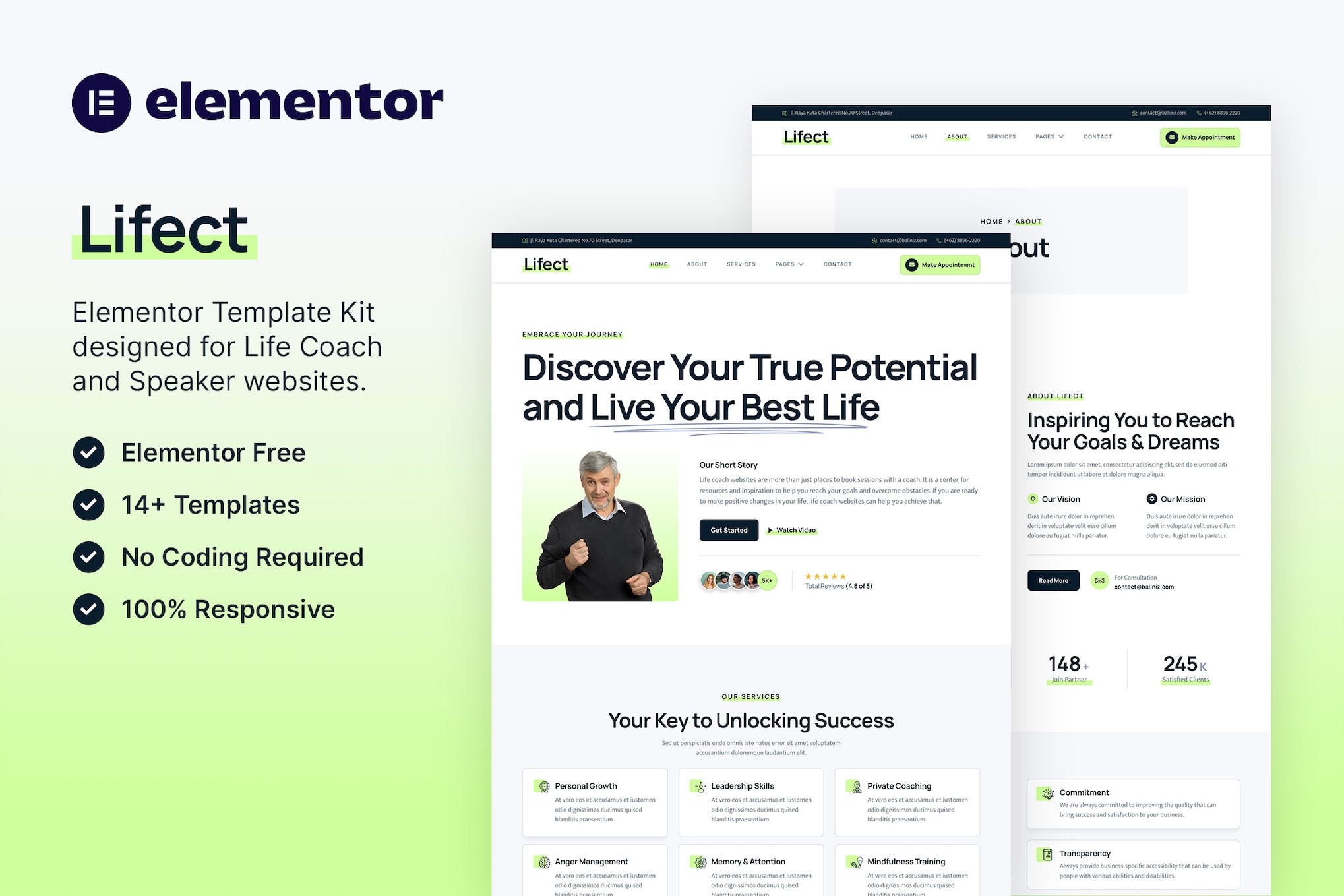 lifect-life-coach-speaker-elementor-template-kit Lifect – Life Coach & Speaker Elementor Template Kit