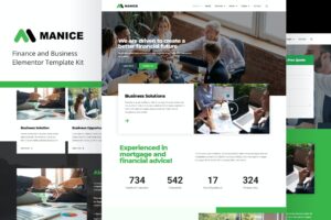 Manice – Business Elementor Template Kit