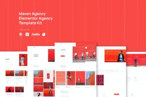Maven – Business Agency Elementor Template Kit