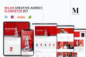 Milan – Creative Agency Elementor Template Kit