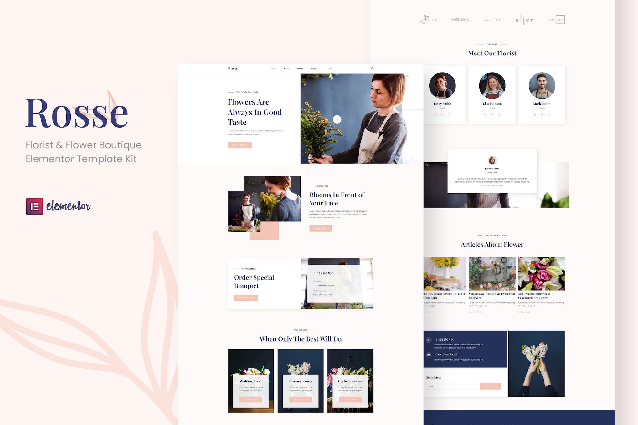 rosse-florist-flower-boutique-elementor-template-k Rosse – Florist & Flower Boutique Elementor Template Kit