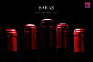 Saras – Wine Template Kit