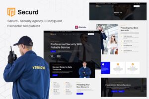 Securd – Security Agency & Bodyguard Elementor Template Kit