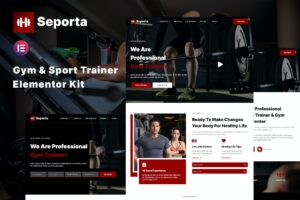 Seporta – Gym & Fitness Elementor Template Kit