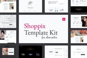 Shoppix – Jewellery Shop Elementor Template Kit