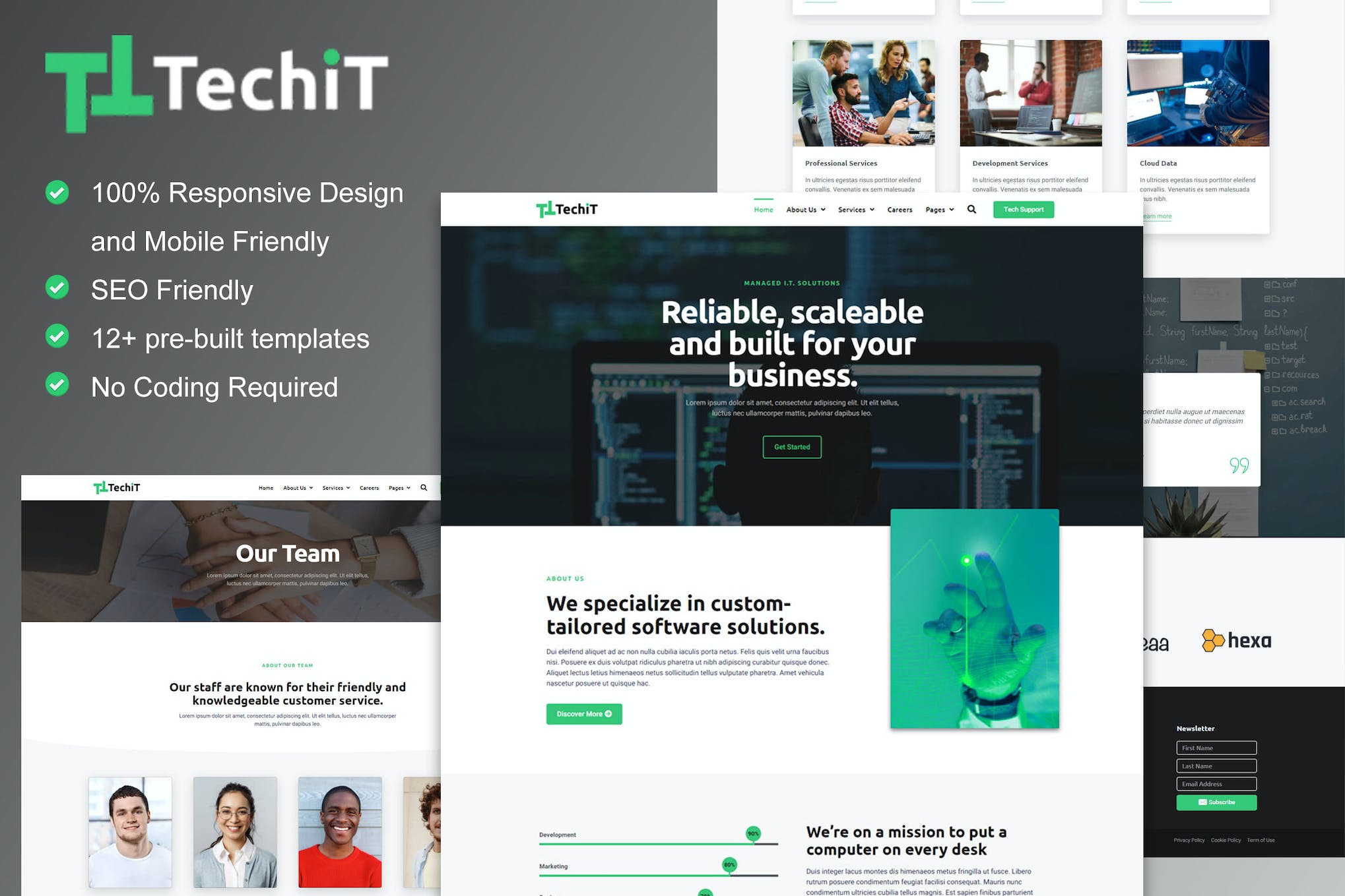 techit-tech-company-elementor-template-kit TechIT – Tech Company Elementor Template Kit