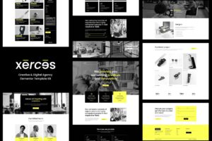 Xerces – Creative & Digital Agency Elementor Template Kit