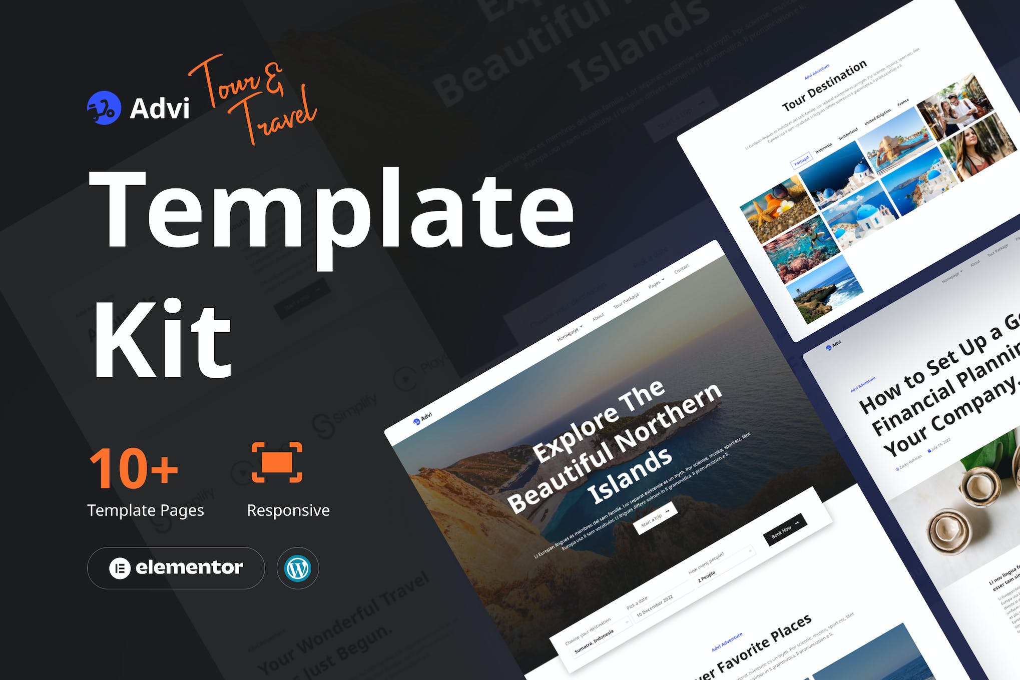 advi-creative-tour-and-travel-elementor-pro-templa Advi – Creative Tour and Travel Elementor Pro Template Kit