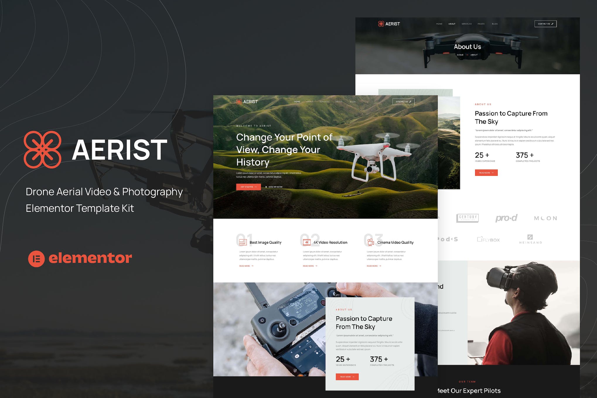 aerist-drone-aerial-video-photography-elementor-te Aerist – Drone Aerial Video & Photography Elementor Template Kit