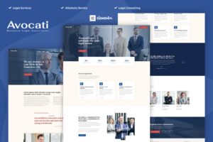 Avocati – Law Firm & Attorney Elementor Template Kit