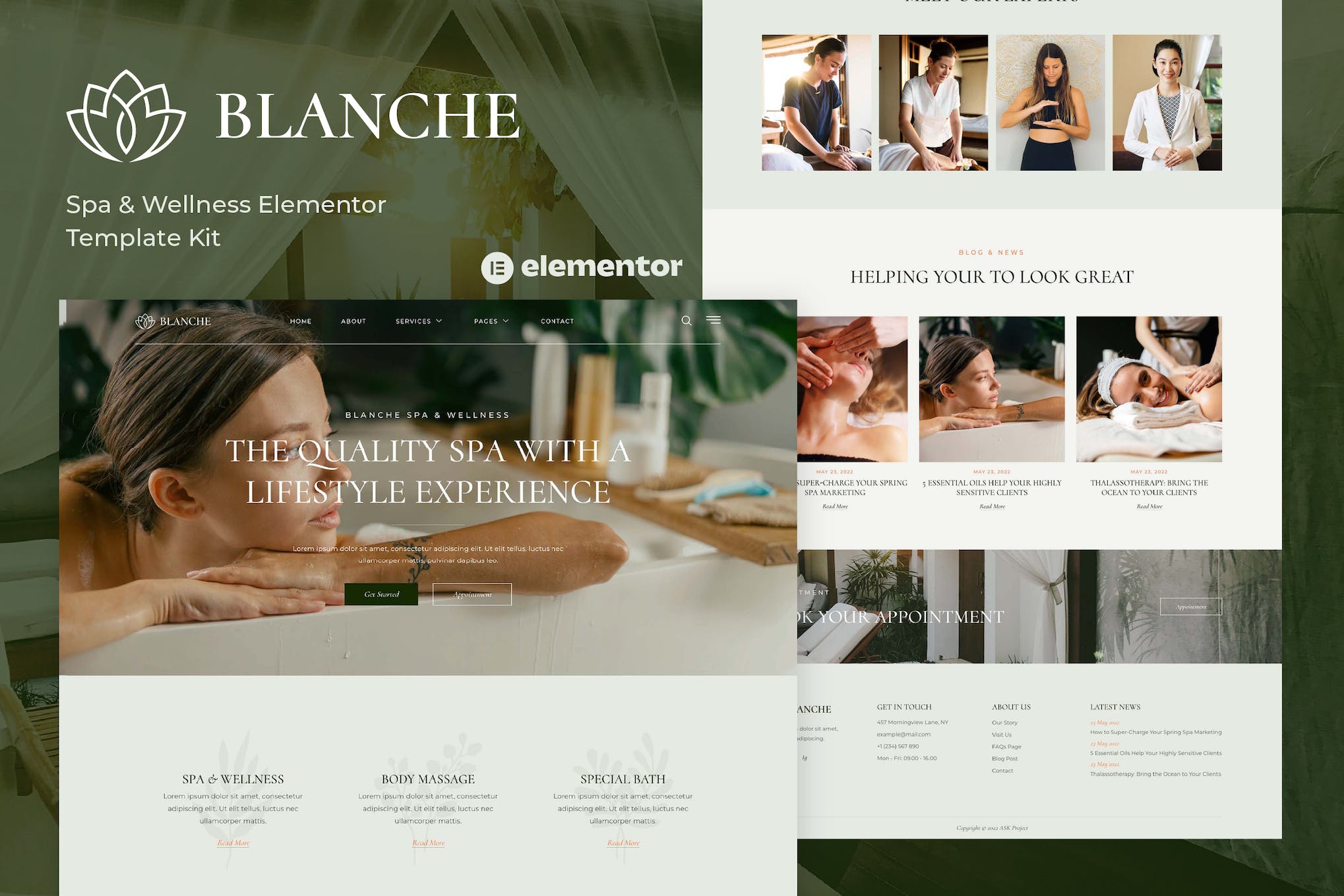 blanche-spa-wellness-elementor-template-kit Blanche – Spa & Wellness Elementor Template Kit