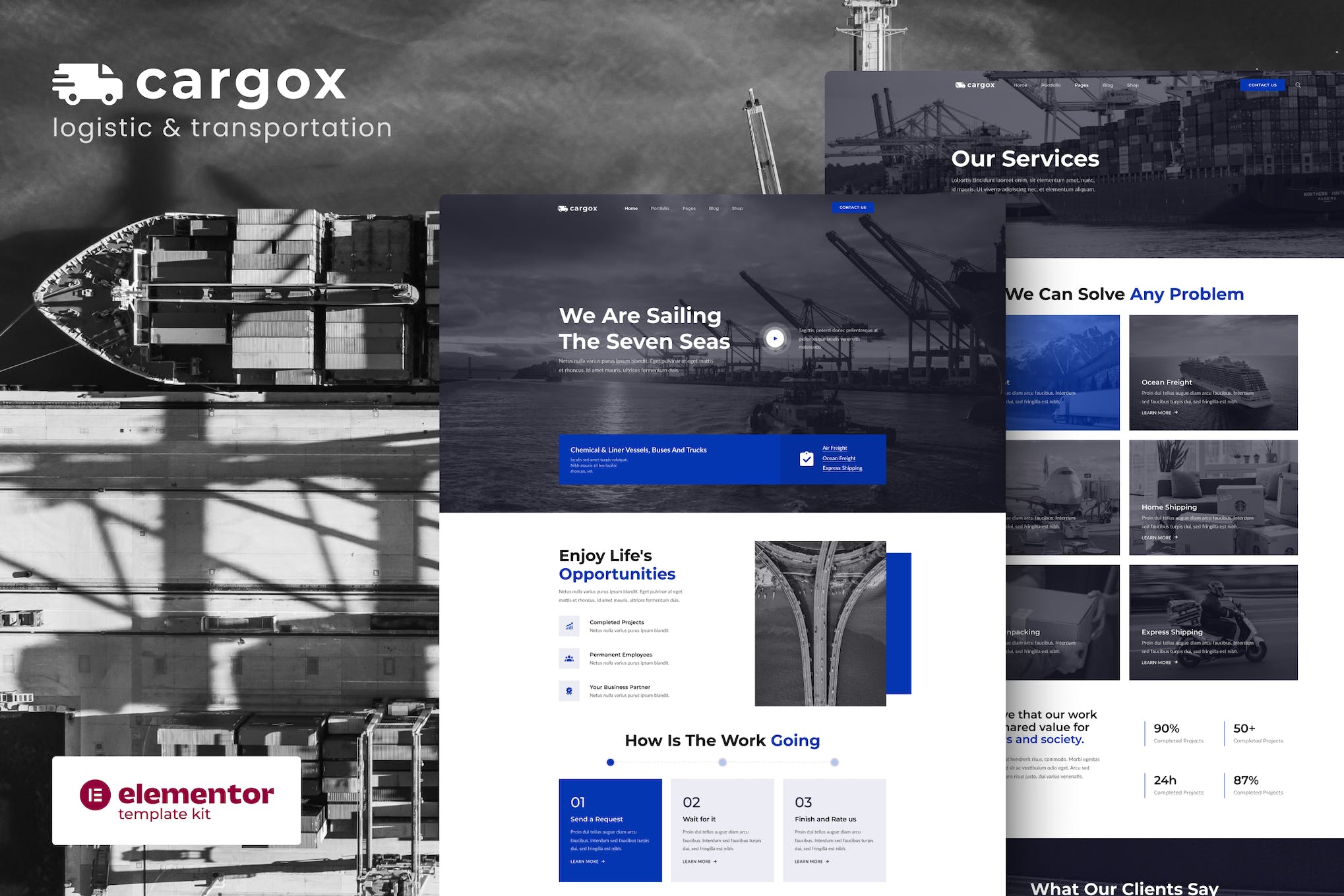 cargox-logistic-transportation-elementor-pro-templ Cargox – Logistic & Transportation Elementor Pro Template Kit