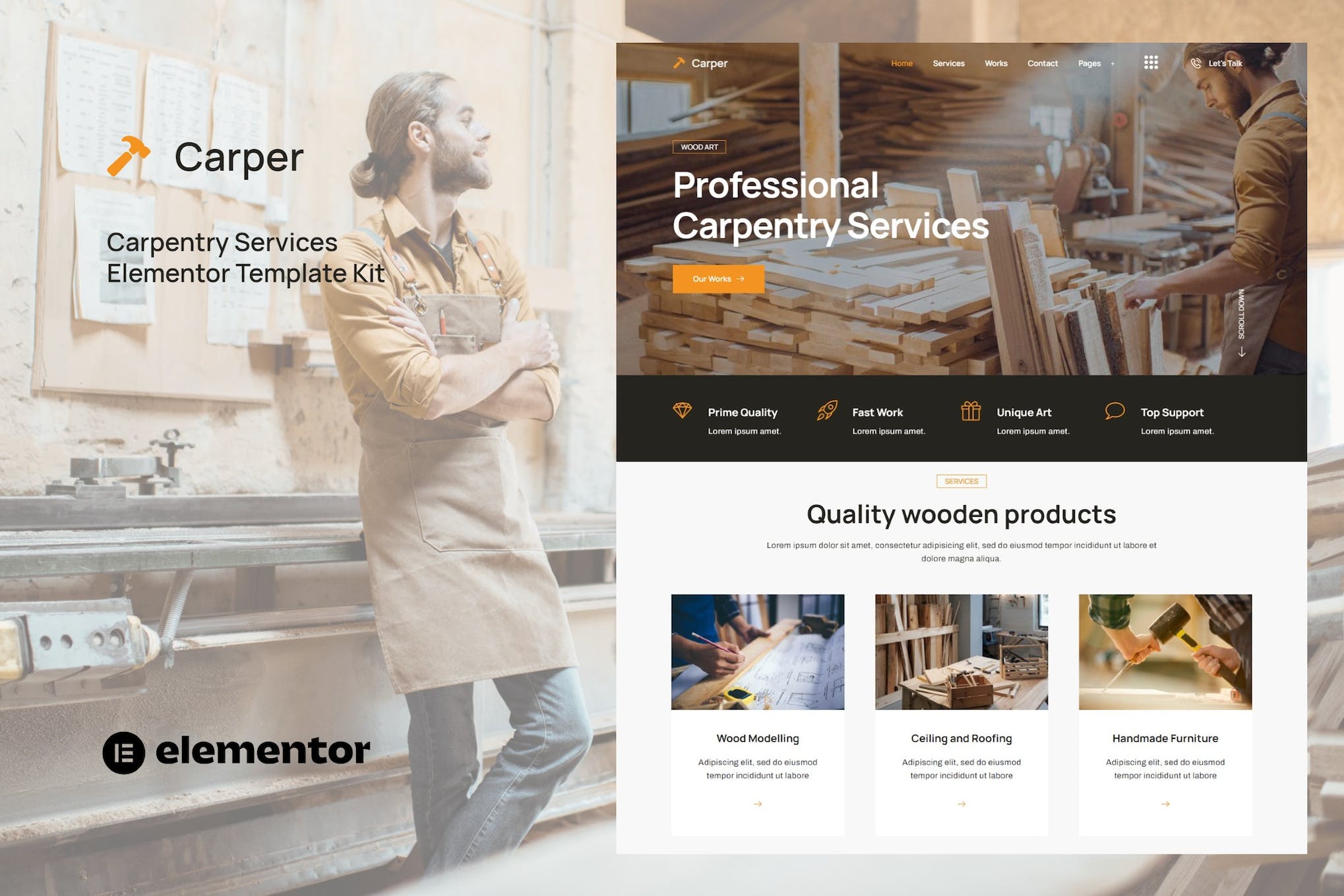 carper-carpenter-craftman-elementor-template-kit Carper – Carpenter & Craftman Elementor Template Kit