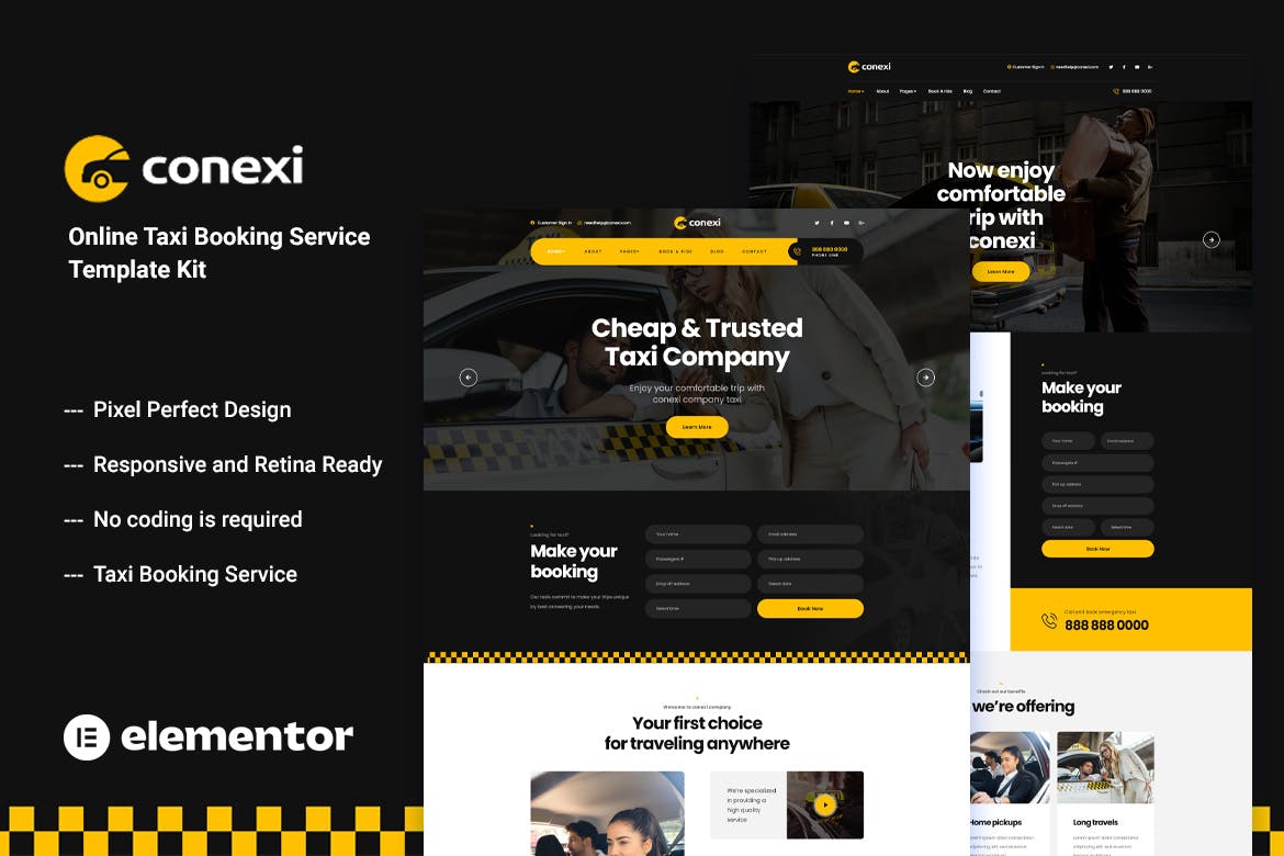 conexi-online-taxi-booking-service-template-kit Conexi – Online Taxi Booking Service Template Kit