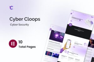 Cyber Cloop – Cyber Security Elementor Template Kits