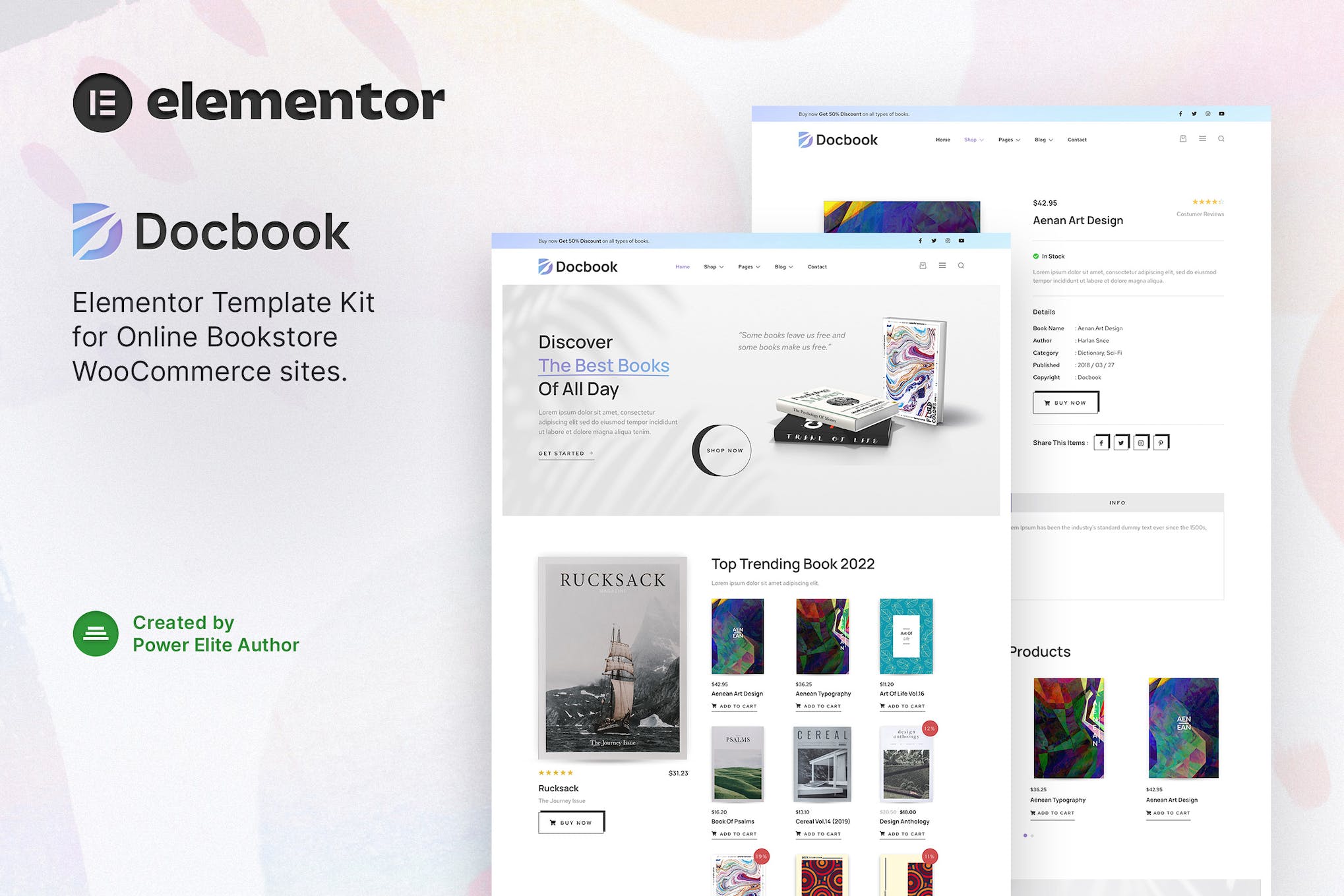 docbook-online-bookstore-woocommerce-elementor-tem Docbook – Online Bookstore WooCommerce Elementor Template Kit