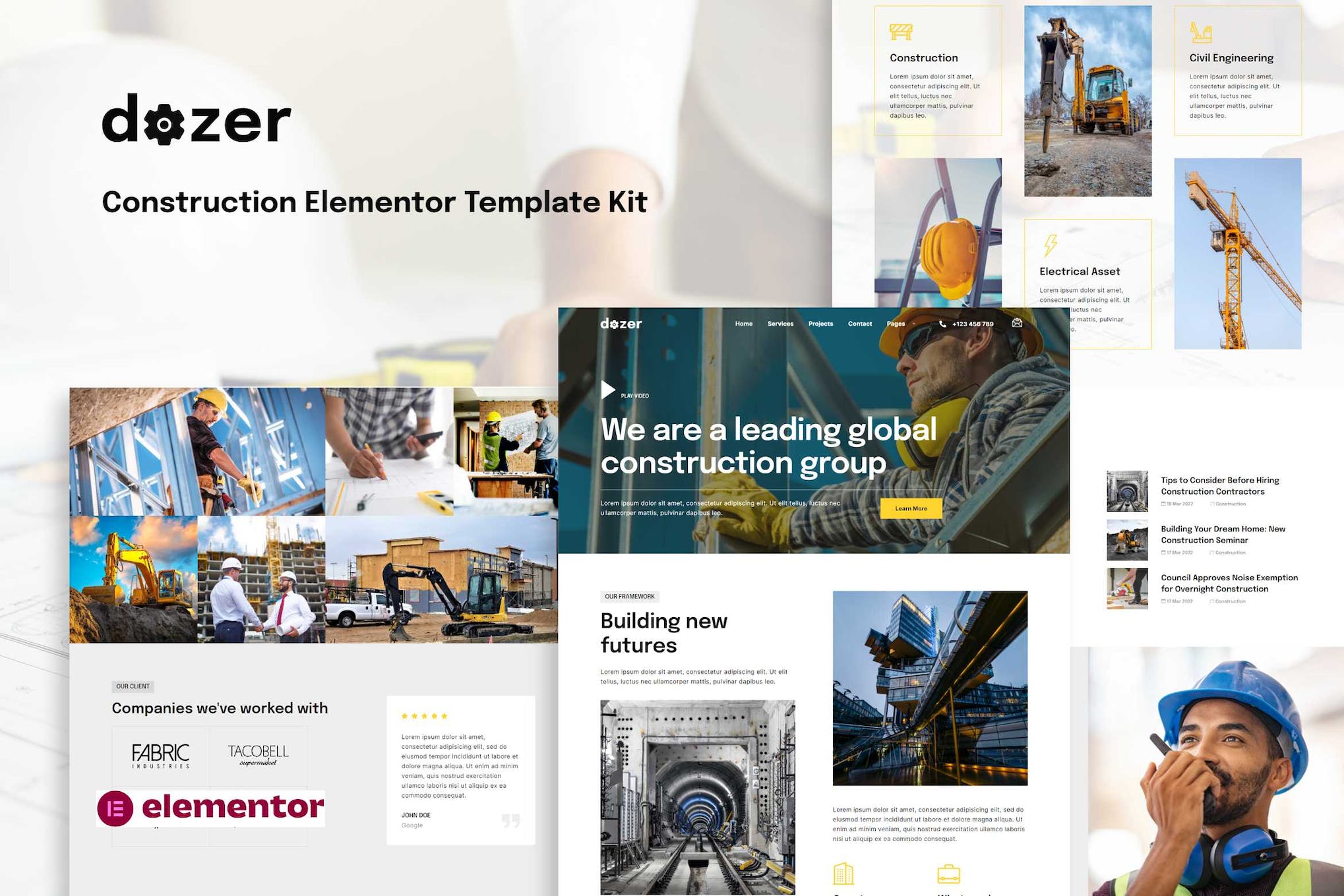 dozer-construction-elementor-template-kit Dozer – Construction Elementor Template Kit