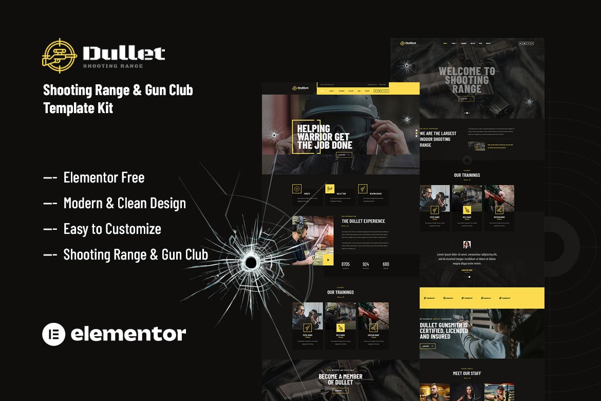 dullet-shooting-range-gun-club-elementor-template Dullet – Shooting Range & Gun Club Elementor Template Kit
