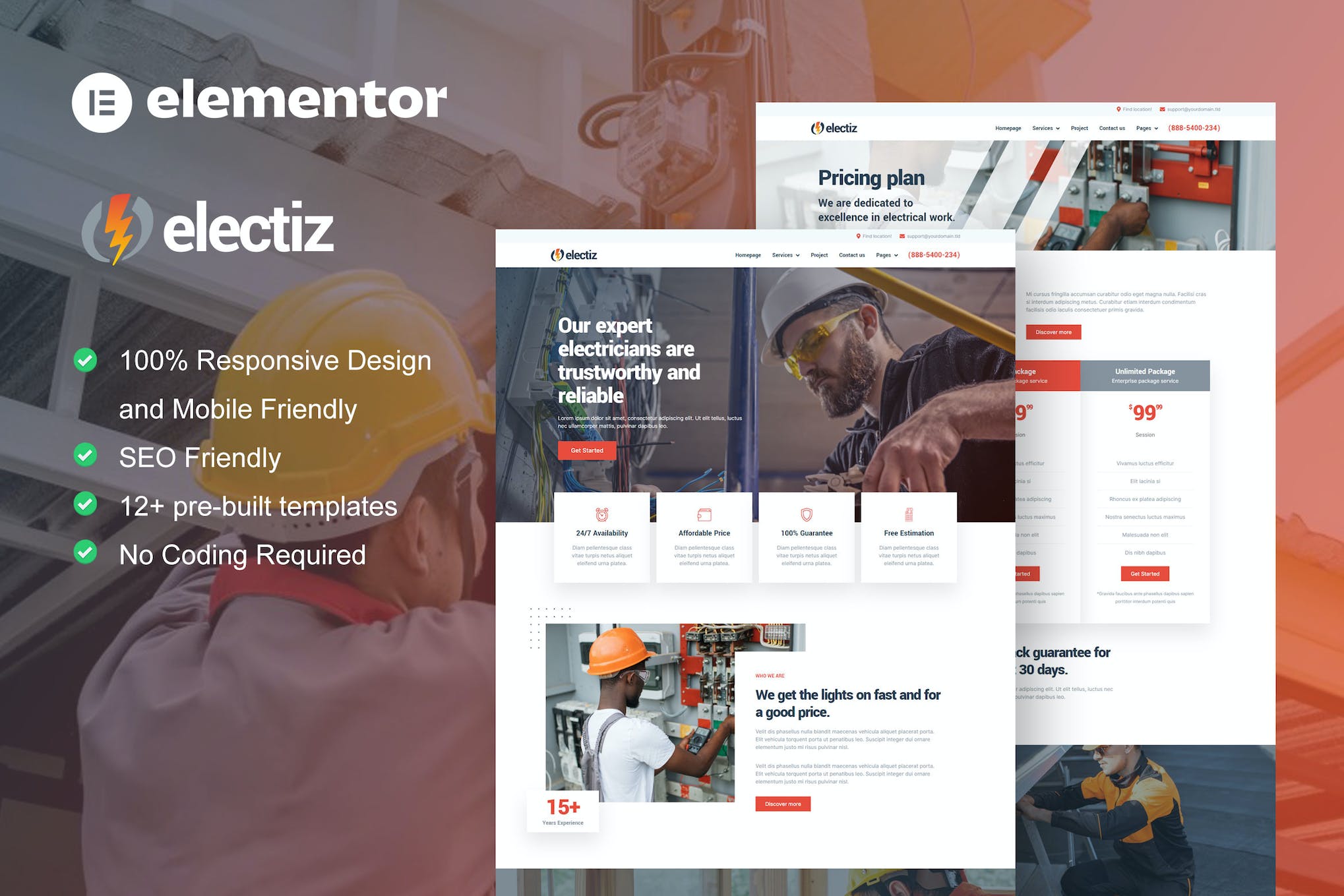 electriz-electrical-installation-maintenance-servi Electriz – Electrical Installation & Maintenance Service Elementor Template Kit