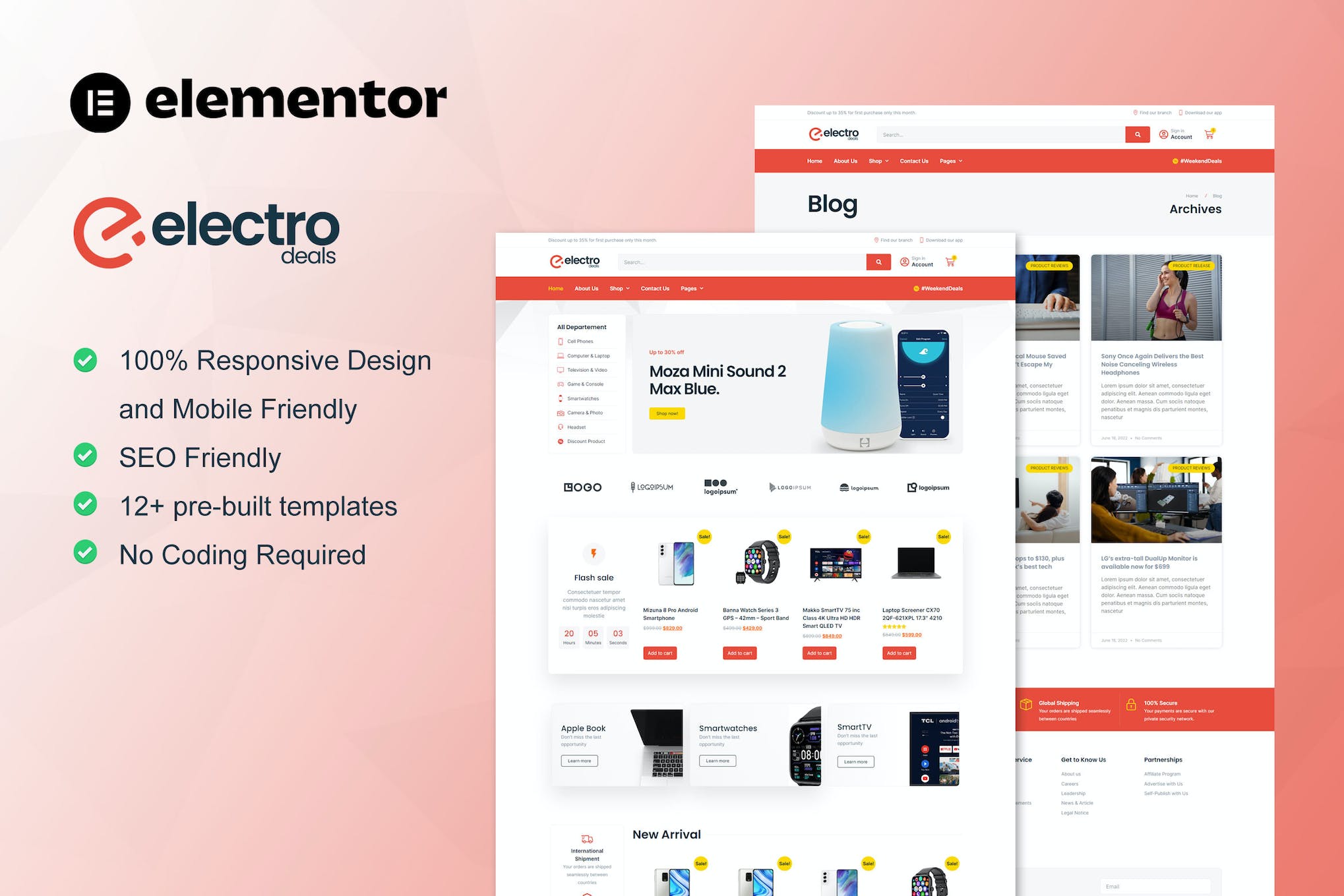 electrodeals-woocommerce-electronic-store-elemento ElectroDeals – Woocommerce Electronic Store Elementor Template Kit