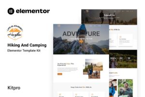 Hayka – Hiking & Camping Elementor Template Kit