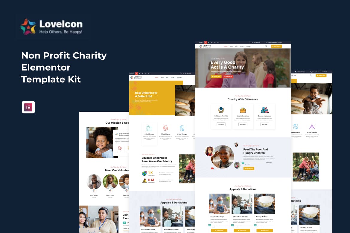 loveicon-nonprofit-charity-elementor-template-kit LoveIcon – Nonprofit Charity Elementor Template Kit