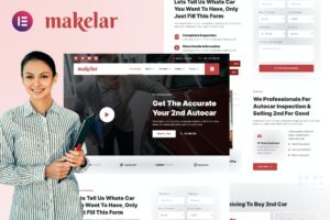 Makelar – Autocar Inspection Services Elementor Template Kit