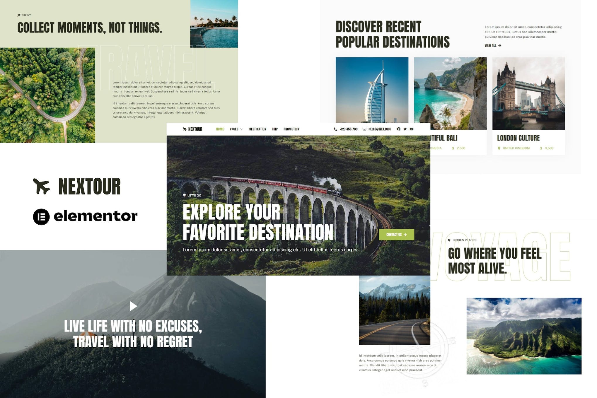 nextour-tour-guide-travel-agency-elementor-templat Nextour – Tour Guide & Travel Agency Elementor Template Kit